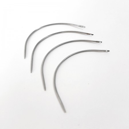 Double Curved Needles