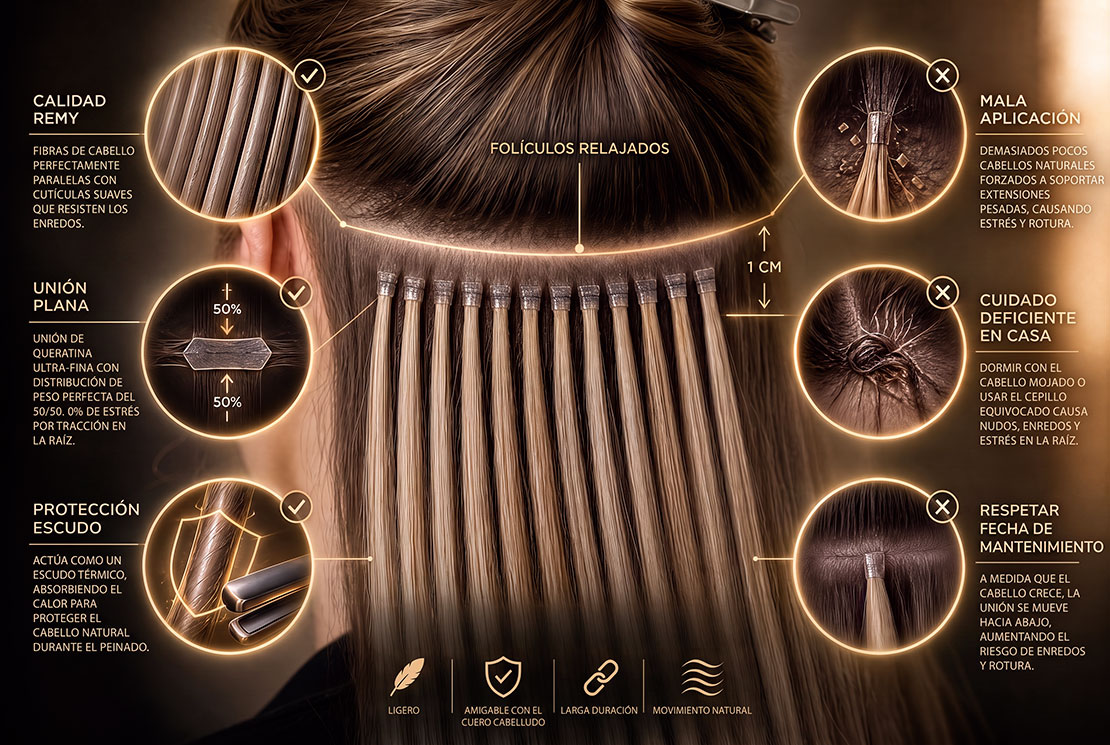 Extensiones de cabello